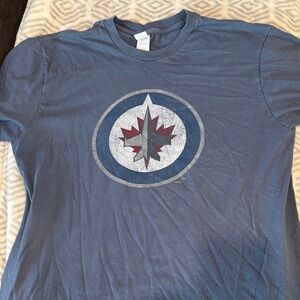 Navy Blue Men's Graphic Tee